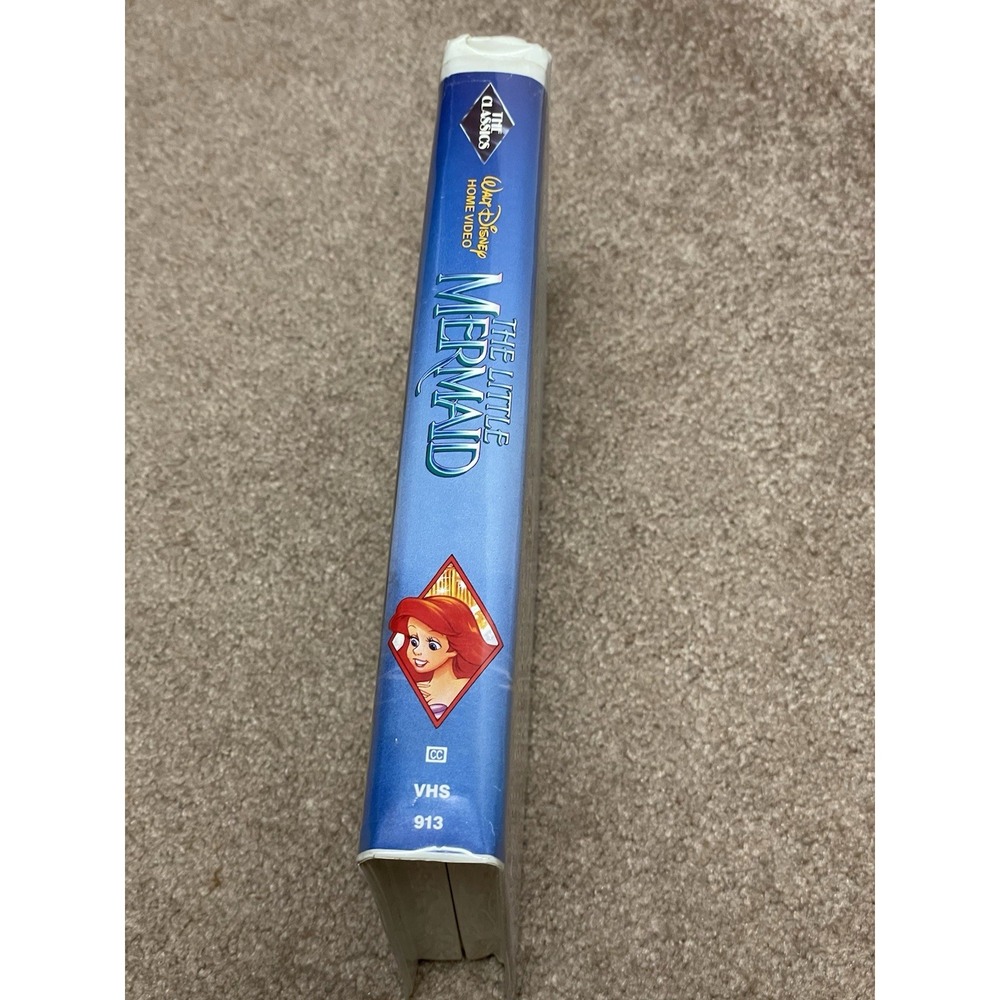 Walt Disney classic VHS Tape 913 The Little Mermaid Black Diamond - Picture 2 of 4